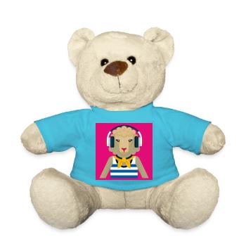 HUMAN SHEEP - baby & kids - Teddy Bear - atoll blue - Front