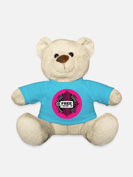 FREE TECHNO #2 - let's talk - Teddy Bear - atoll blue