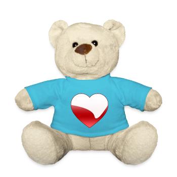 Amour - Nounours - bleu outremer - Devant