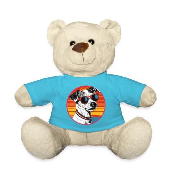 Sonnenhund Retro-Sonnenuntergang - Teddy - Atollblau - Vorne