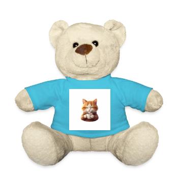 Magie du café des chatons câlins - Nounours - bleu outremer - Devant