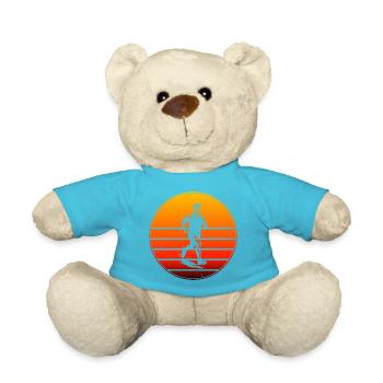 Iconisches Running Motiv - Teddy - Atollblau - Vorne