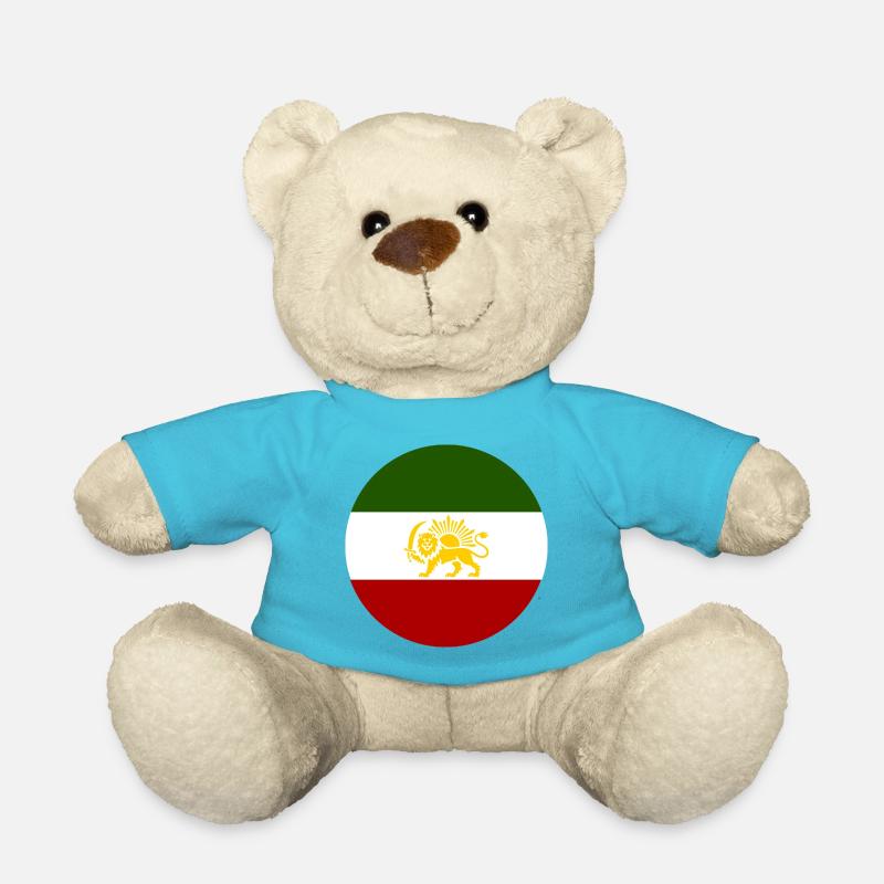 Freies Iran - Teddy - Atollblau