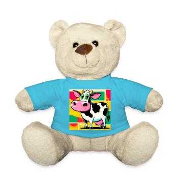 vache - Nounours - bleu outremer - Devant