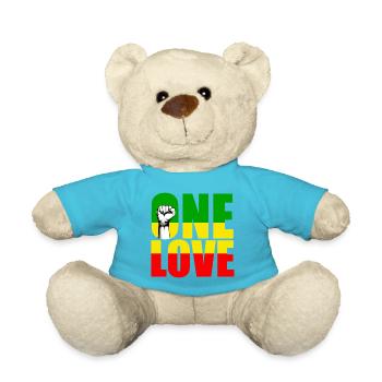Reggae - Teddy Bear - atoll blue - Front