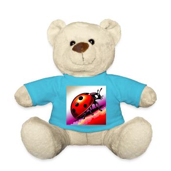 ladybird - Teddy Bear - atoll blue - Front
