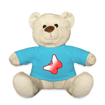 Schmetterling - Teddy - Atollblau - Vorne