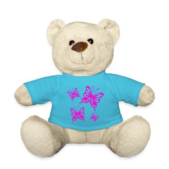 Schmetterlinge - Teddy - Atollblau - Vorne