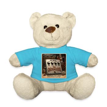 The Ostracizer – Pédale de guitare fictive #21 - Nounours - bleu outremer - Devant
