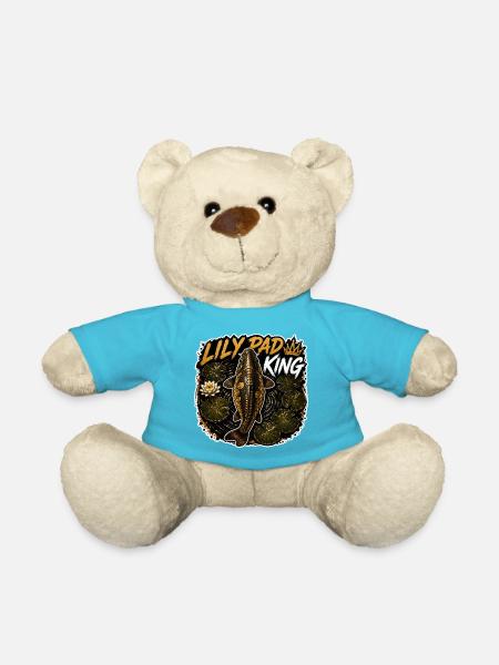 Rosenblatt-Karpfenfang-Design - Teddy - Atollblau