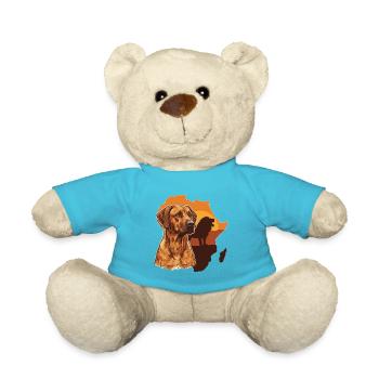 Rhodesian Ridgeback - Teddy Bear - atoll blue - Front