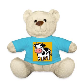vache - Nounours - bleu outremer - Devant