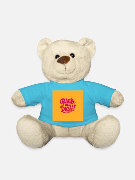 Glaub an Dich - Teddy - Atollblau