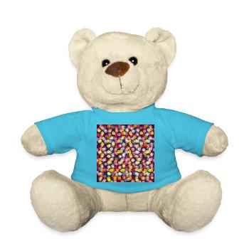 Pétales de Rose #9 - Nounours - bleu outremer - Devant