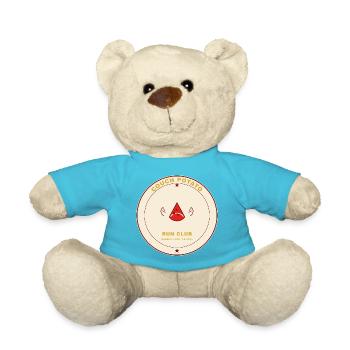 Insigne du club Couch Potato Run - Nounours - bleu outremer - Devant