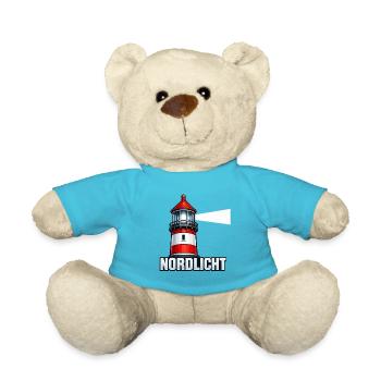 Nordlicht Leuchtturm - Teddy - Atollblau - Vorne