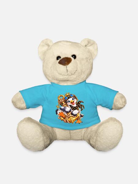 Königliche Möwe Nautik‑Schmuck - Teddy - Atollblau