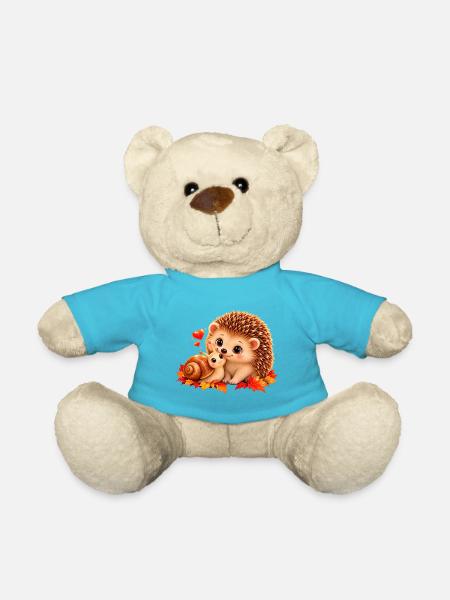 Igel & Schnecke - Teddy - Atollblau