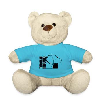 Tyrolean Hound Profile Dog Dog Wilsigns - Teddy Bear - atoll blue - Front