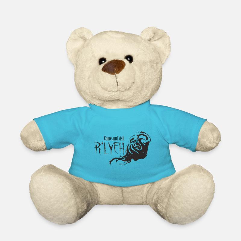 Come and visit R'lyeh - Cthulhu / Lovecraft - Teddy - Atollblau