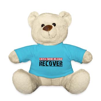 Catch Drive Release Recover 10 - Teddy Bear - atoll blue - Front