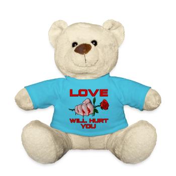 L’amour vous fera mal - Nounours - bleu outremer - Devant