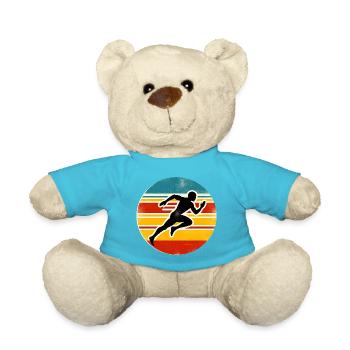 Sprinter - Track And Field - Teddy Bear - atoll blue - Front