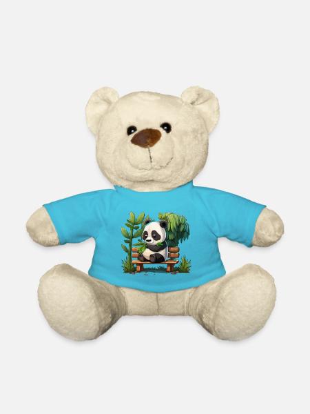 Bambus-Buffet - Teddy - Atollblau