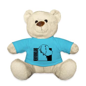 Newfoundland Profil Hunde Hund Wilsigns - Teddy - Atollblau - Vorne