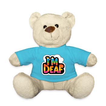 I'm Deaf 39 - Teddy - Atollblau - Vorne