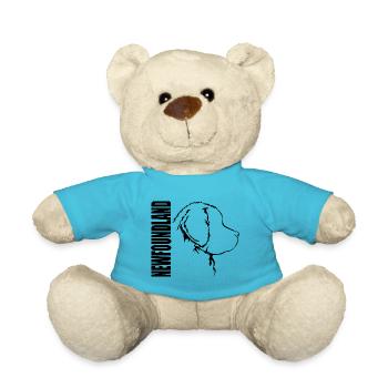NEWFOUNDLAND Profile Dogs Dog Wilsigns - Teddy Bear - atoll blue - Front