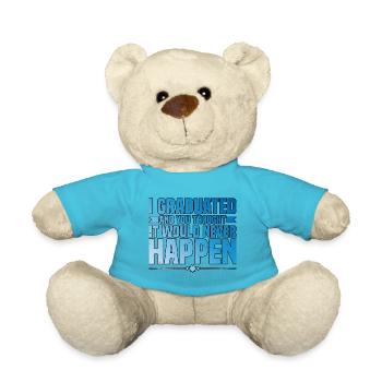 I Graduated And You Thought It Would Never Happen3 - Teddy - Atollblau - Vorne