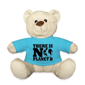 There is no planet B - Nounours - bleu outremer - Devant