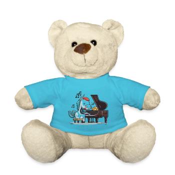 Unicorn Melody - Teddy Bear - atoll blue - Front