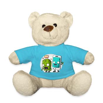 Connected 24/7 - Teddy Bear - atoll blue - Front
