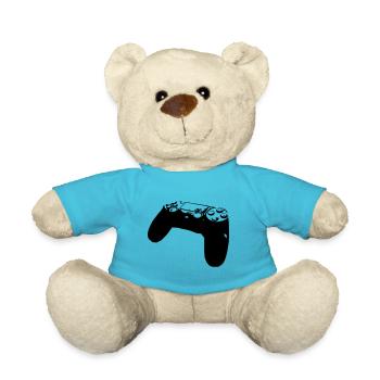 controller - Teddy Bear - atoll blue - Front