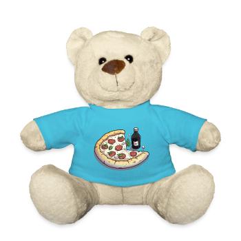 The Creamy Delight - Teddy Bear - atoll blue - Front