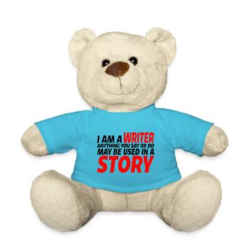 Anything You Say Or Do May Be Used In A Story 26 - Teddy - Atollblau - Vorne