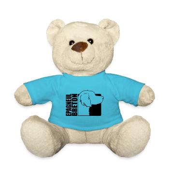 Epagneul Breton Profil Hunde Hund Wilsigns - Teddy - Atollblau - Vorne