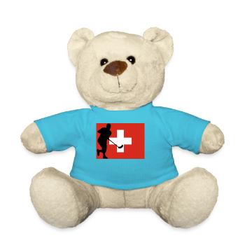 floorball - Teddy - Atollblau - Vorne