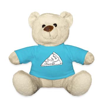 manger de la nourriture pizza pizzeria restaurant11 - Nounours - bleu outremer - Devant