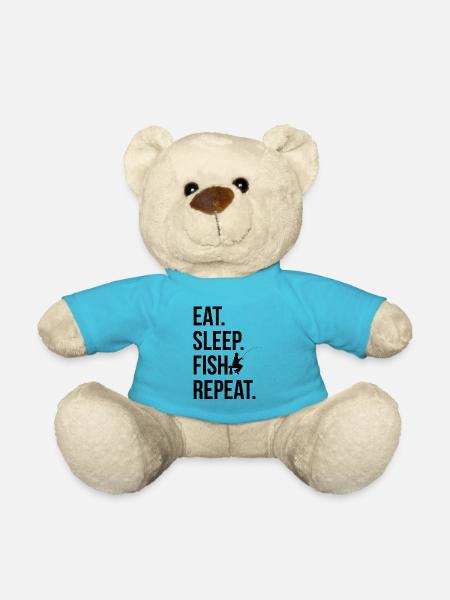 Pêche Pêche Pêche - Nounours - bleu outremer
