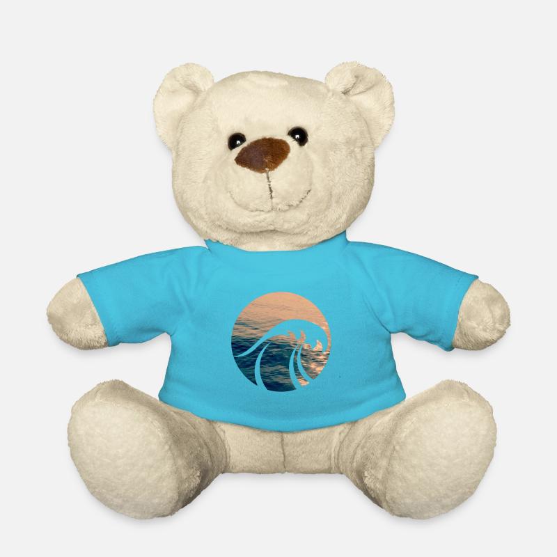 Welle - Teddy - Atollblau