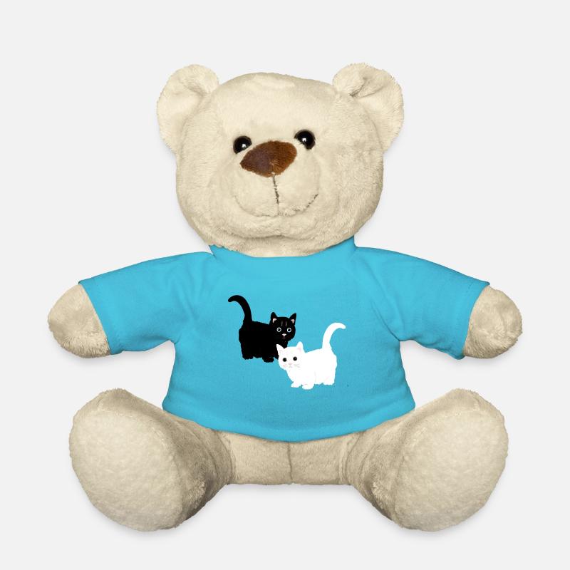 Katzen - Teddy - Atollblau