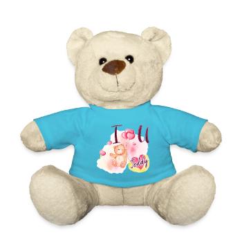 Teddy - Teddy Bear - atoll blue - Front