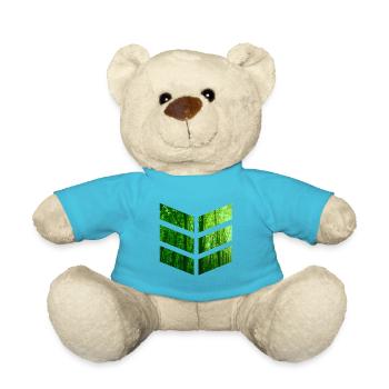 Nature - Teddy Bear - atoll blue - Front