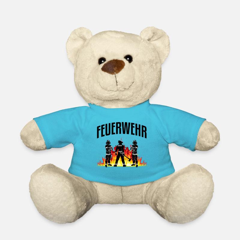 Feuerwehr - Teddy - Atollblau
