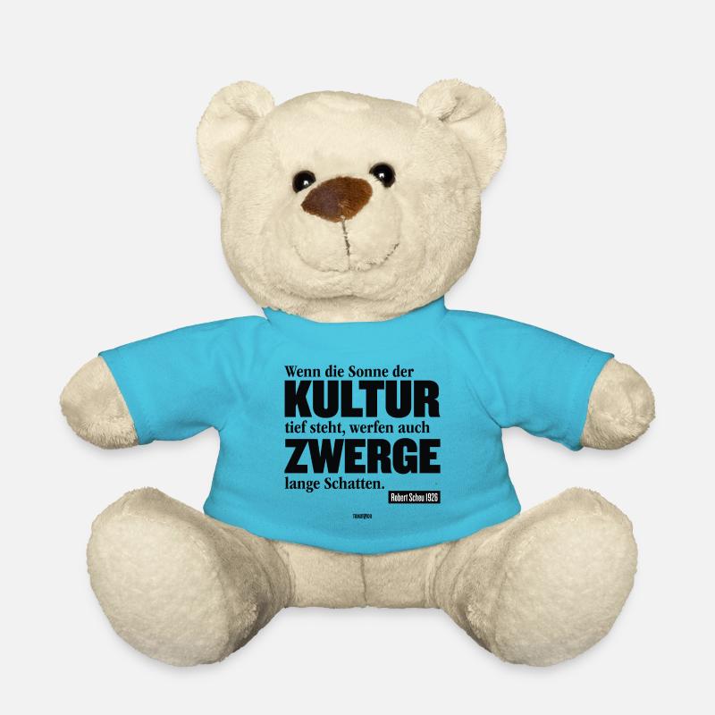 Kultur-Zwerge - Teddy - Atollblau