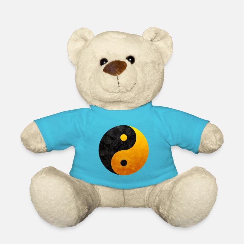 Das Yin und yang - Teddy - Atollblau