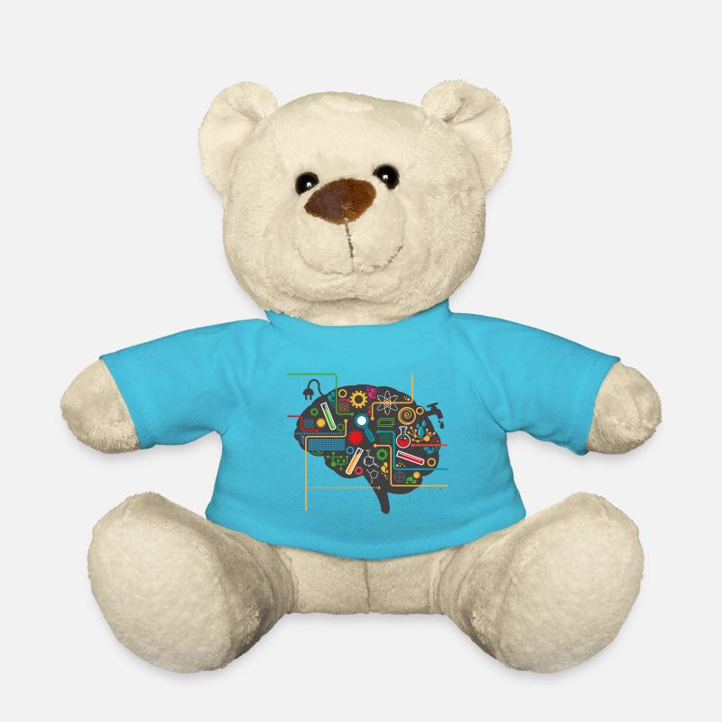 Wissenschaft Physiker Mathematiker - Teddy - Atollblau